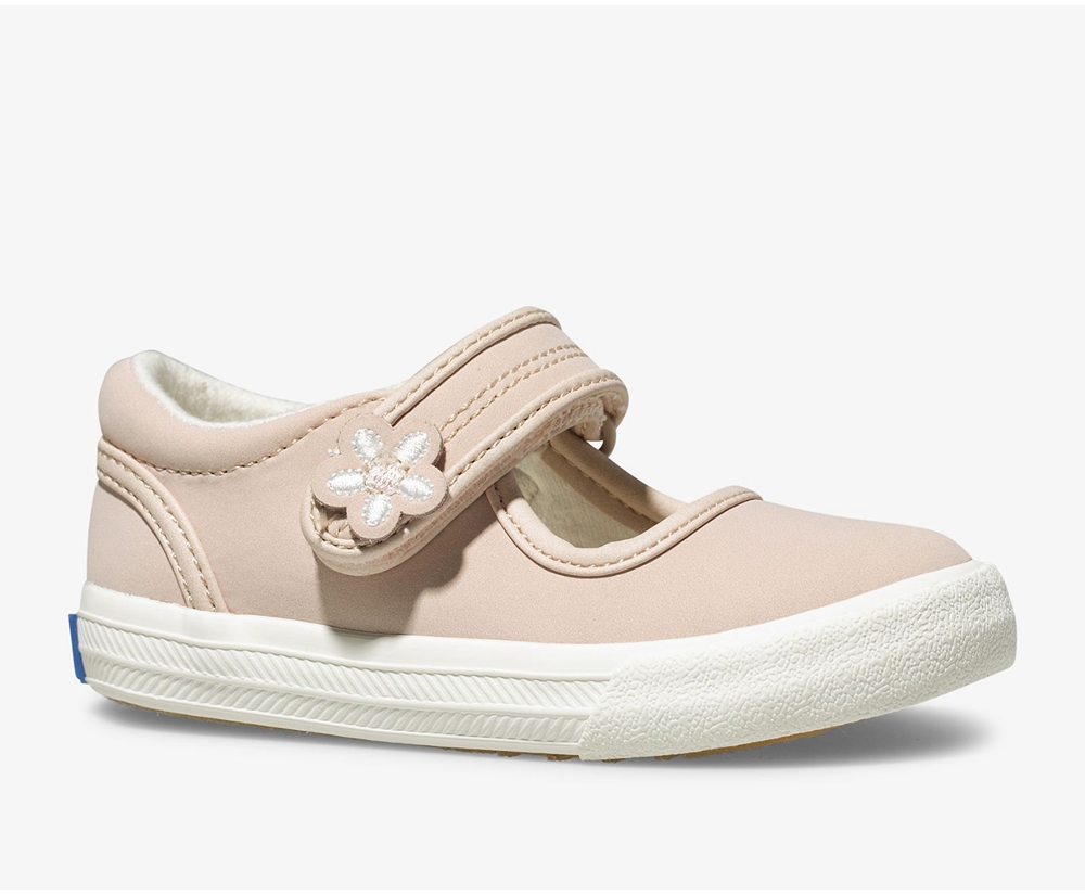 Slip Ons Keds Enfant Rose - Ella Mary Jane - 936-YTSIAQ